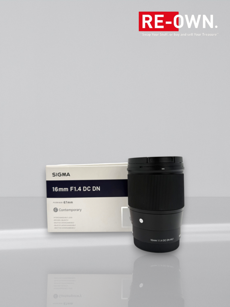 Sigma 16mm F/1.4 DC DN Sony fe Mount