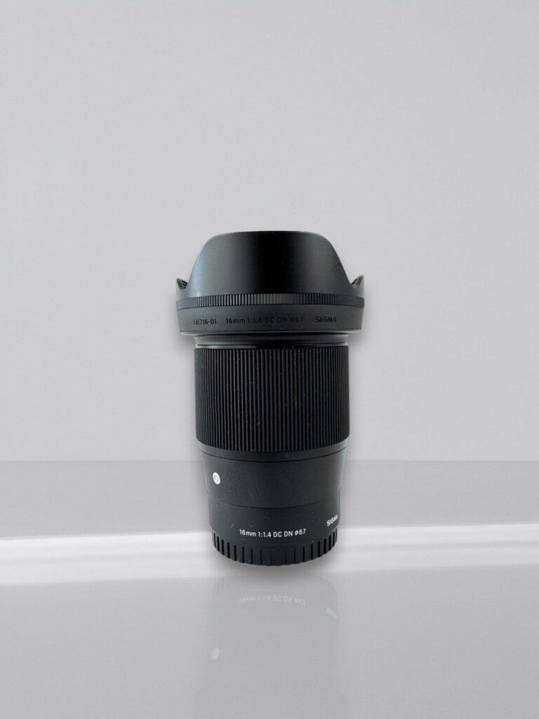 Sigma 16mm F/1.4 DC DN Sony fe Mount