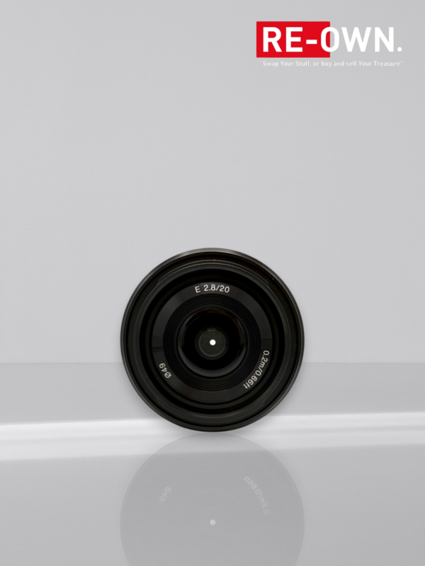 Sony E 20mm f/2.8
