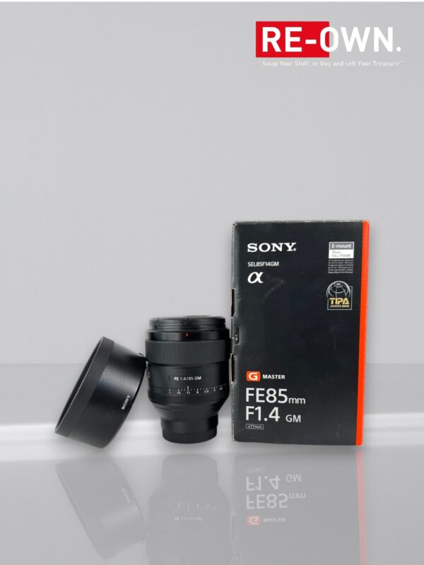 Sony FE 85mm F/1.4 GM