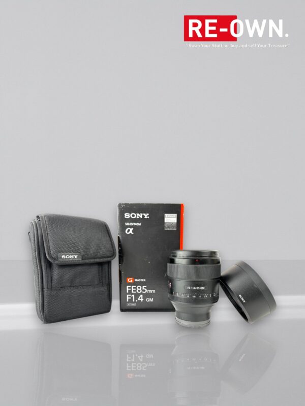 Sony FE 85mm f/1.4 GM