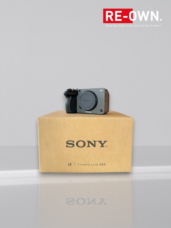 Sony FX3 + cage + extra batterij