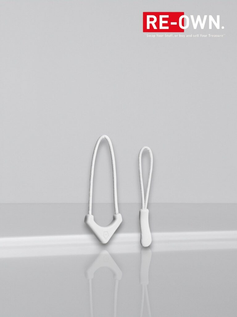 WANDRD Standard Zipper Puller, Cloudbreak White