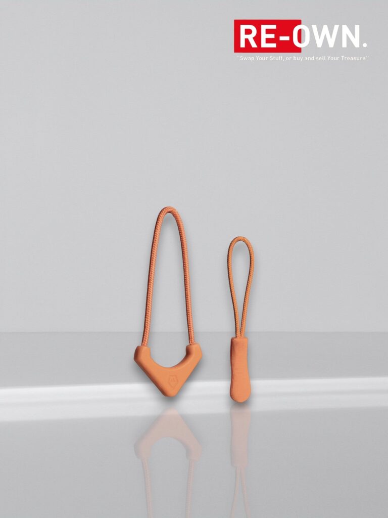 WANDRD Standard Zipper Puller, Sedona Orange