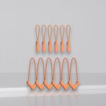 WANDRD Standard Zipper Puller, Sedona Orange - Thumbnail 2