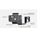 Sunwayfoto L-Plate For Sony A7RIV w/ Grip (PSL-A7RIVG) - Thumbnail 4
