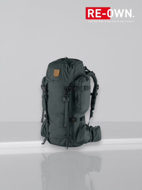 Fjällräven kajka 55 M/L ZWART Backpacktas , rugtas,wandeltas