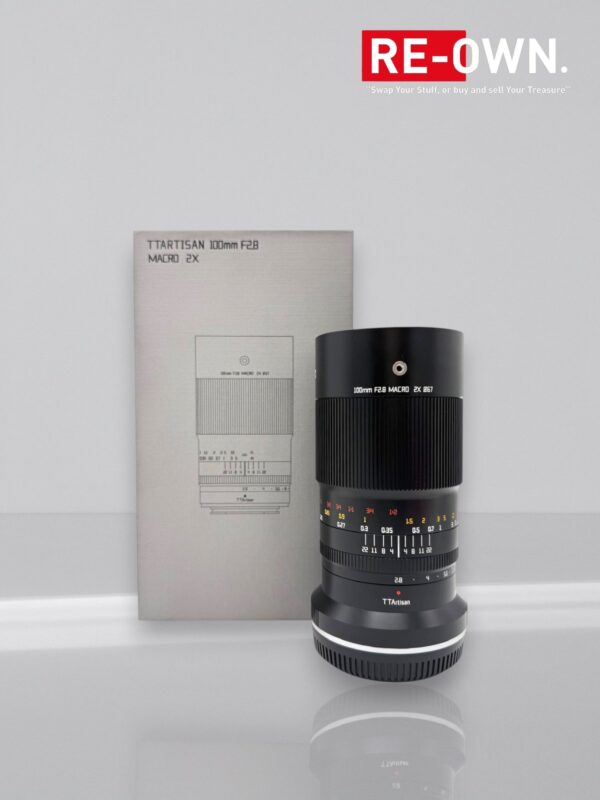 TTartisan 100mm F/2.8 Macro 2x For Fujifilm GFX mount