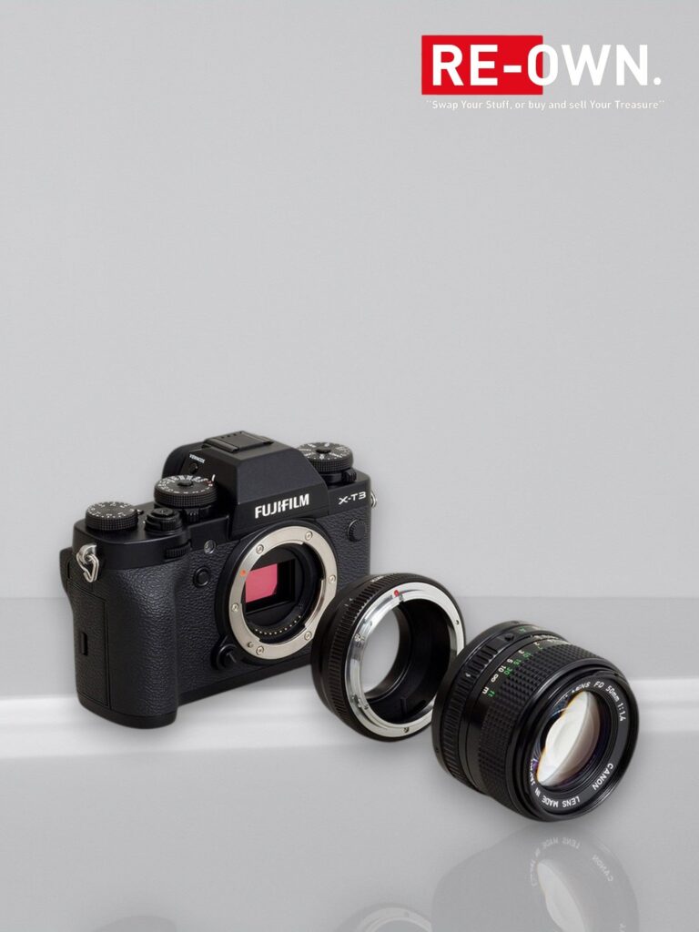 Urth Lens Mount Adapter: Compatible w/ Canon FD Lens To Fujifilm X Camera Body