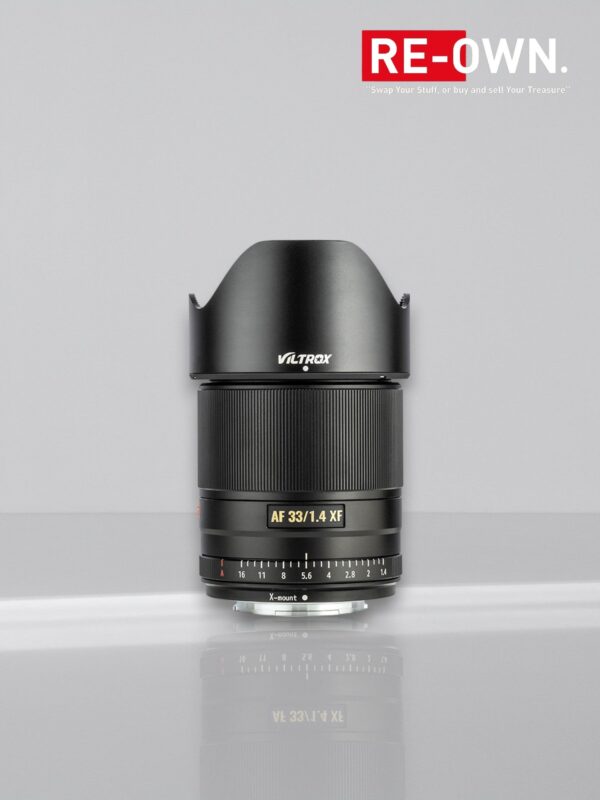 Viltrox 33mm f/1.4 AF Fujifilm X-mount Zwart