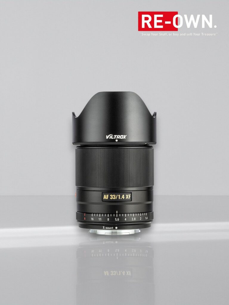 Viltrox 33mm f/1.4 AF Fujifilm X-mount Zwart