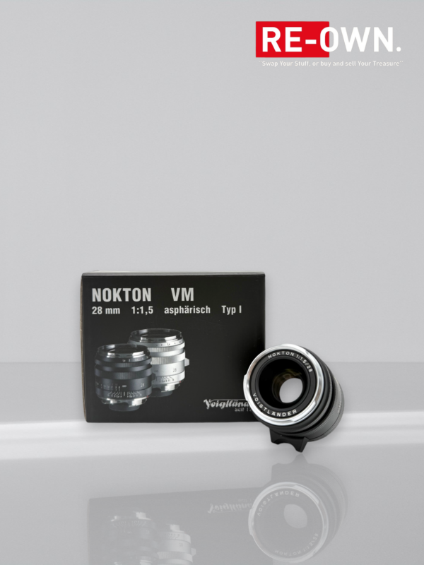 Voigtländer Nokton 28mm F/1.5 Type I ASPH Leica M Mount