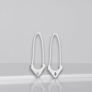 WANDRD WORRYLESS Zipper Puller, Cloudbreak White
