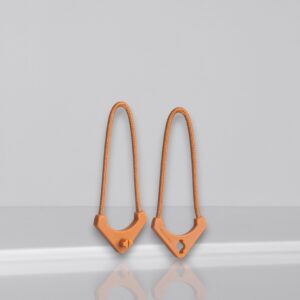 WANDRD WORRYLESS Zipper Puller, Sedona Orange