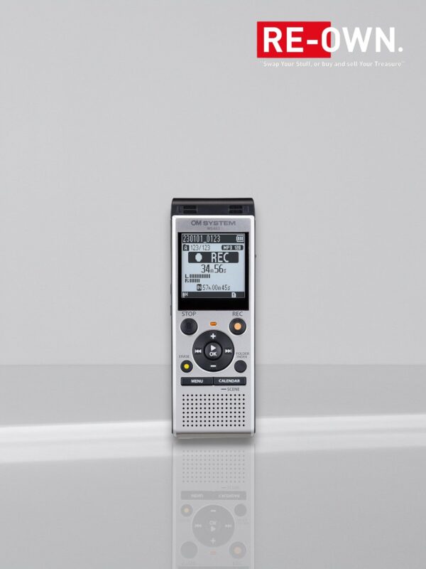 Olympus OM SYSTEM WS-882 (4GB) Stereo Recorder Silver